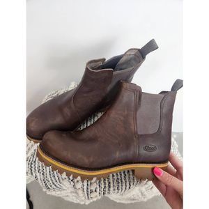 Chaco Womens Field Chelsea Boot Waterproof Size 7 Brown